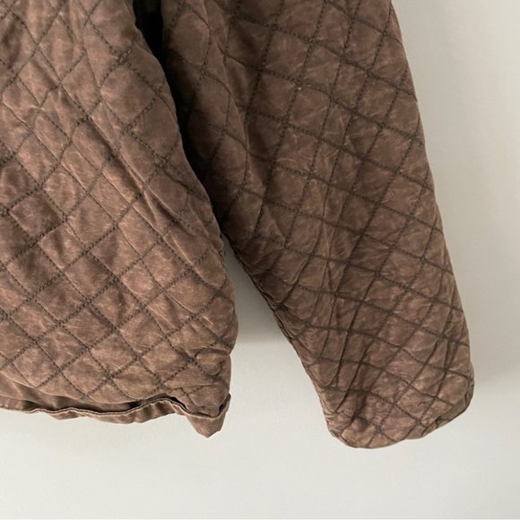 Free People Reversible Bomber Jacket in Multicolor and Brown - Picture 7 of 9